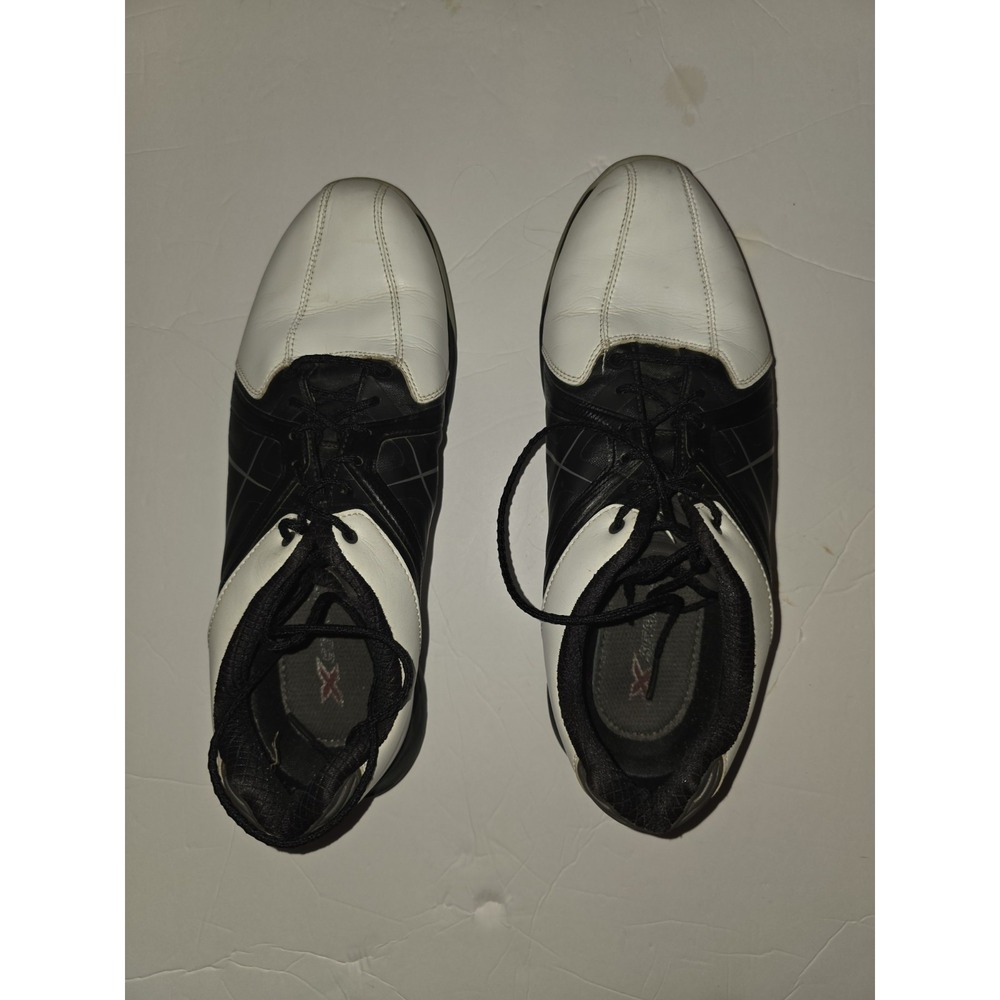 Calaway Extra Traction Golf Shoes Size 11.5. Black And White.